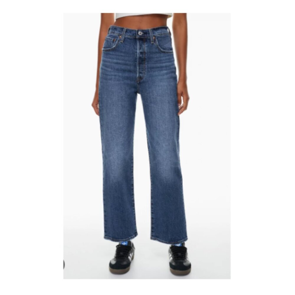 Levi's Ribcage Straight Ankle Jeans 25